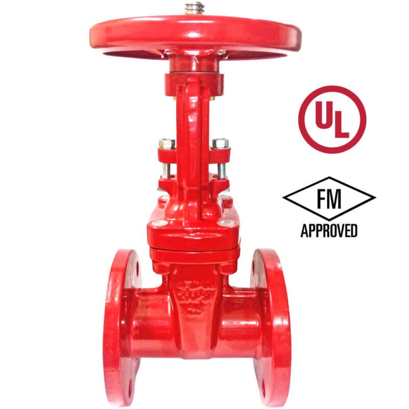 DI Gate Valve Rising F/E UL/FM PN 20