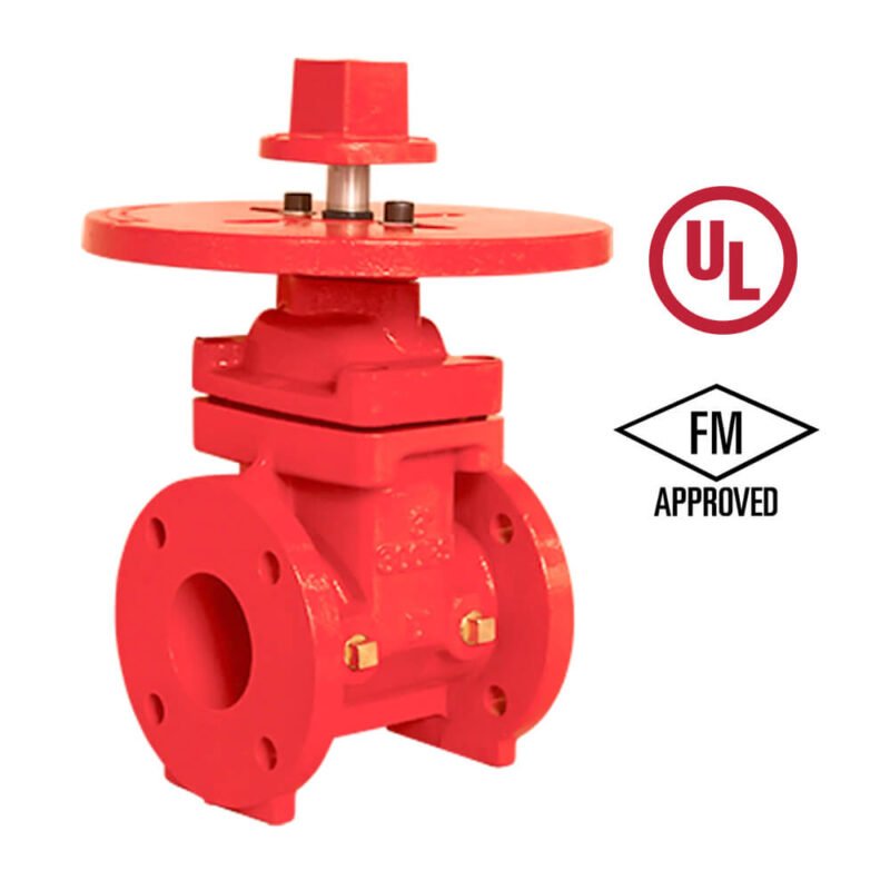 Gate Valve Non-Rising F/E 300Psig UL/FM