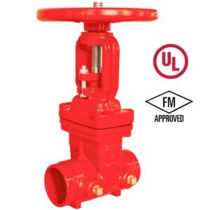 Gate Valve Grooved End 300Psig UL/FM