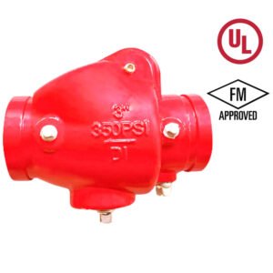 Swing Check Valve Grooved end 300Psig UL/FM LIV-CHK-DI-DFM-006