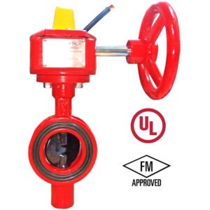 Butterfly Valve With Tamper Switch Wafer Type 300Psig UL/FM