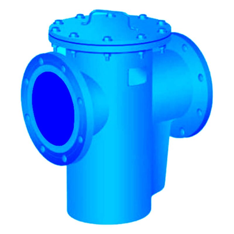 MS Fabricated Pot Type Strainer F/E