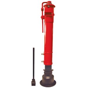 Non -FM Vertical Type Indicator Post For NRS Gate Valve Round Plate