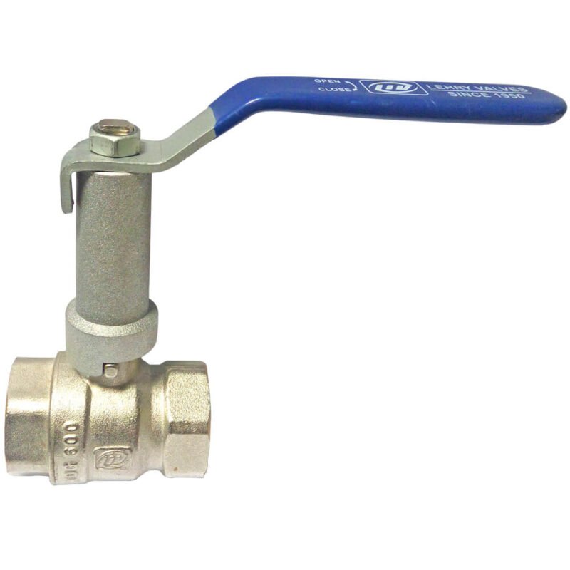 Extended Stem Forged Brass Ball Valve